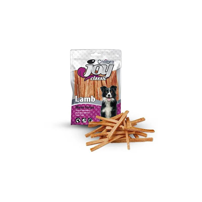 Pamlsok CALIBRA Joy DOG Classic Lamb Strips 250g NEW