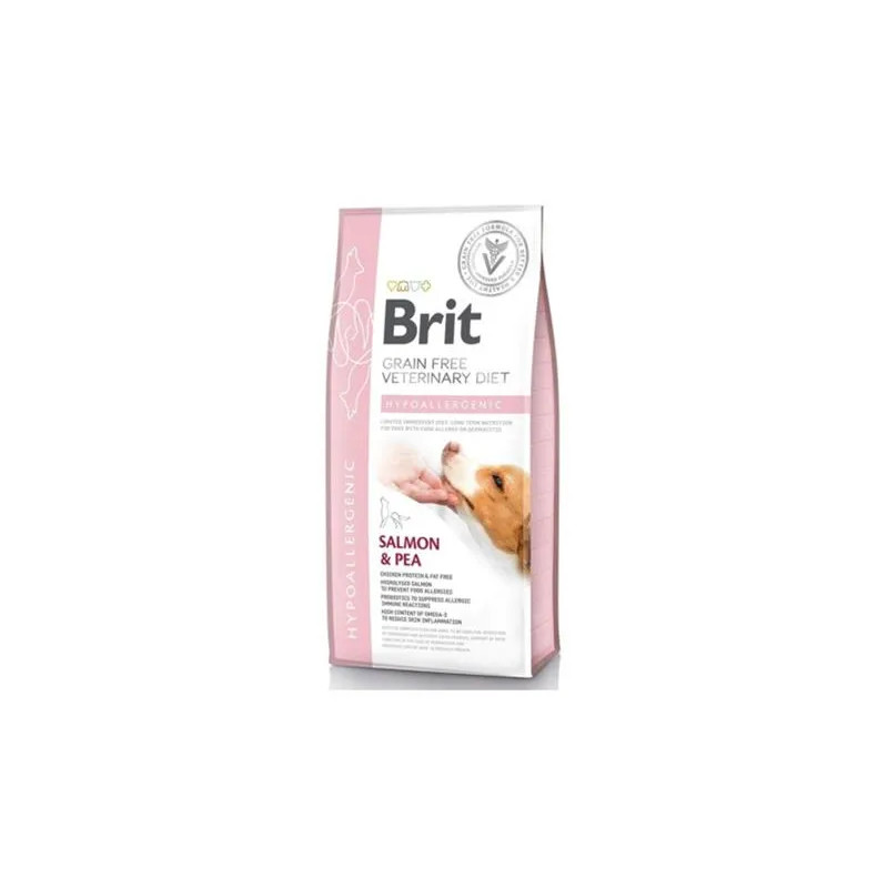 Brit Veterinary Diets GF dog Hypoallergenic 12 kg