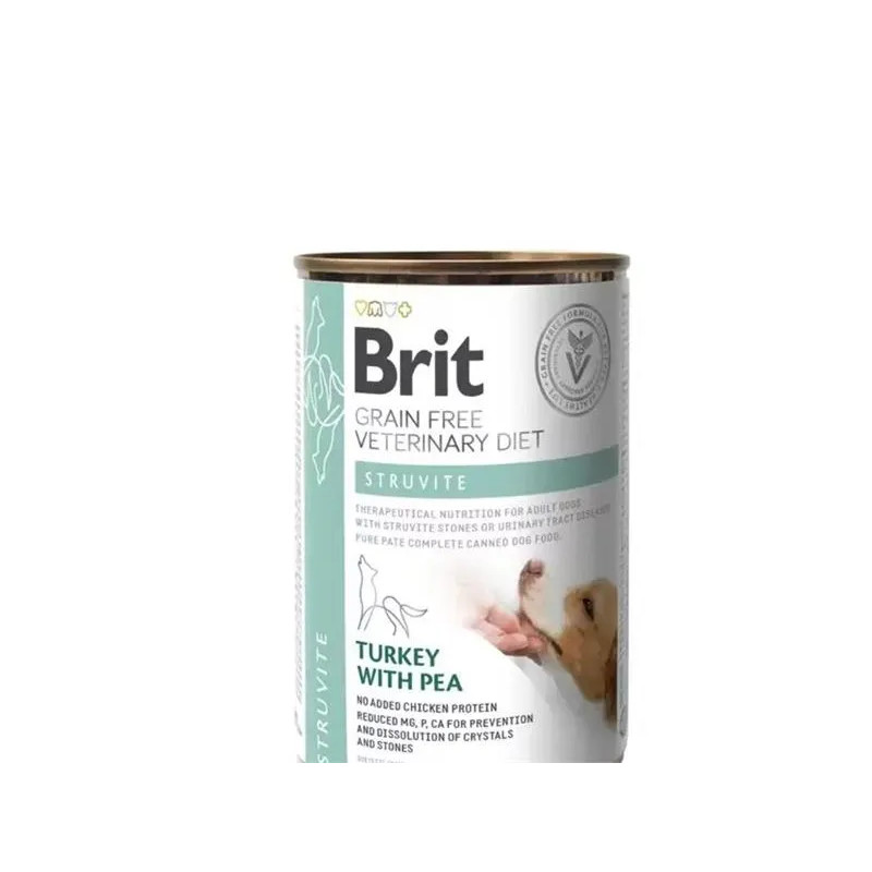 Brit Veterinary Diets GF dog Struvite 400 g konzerva