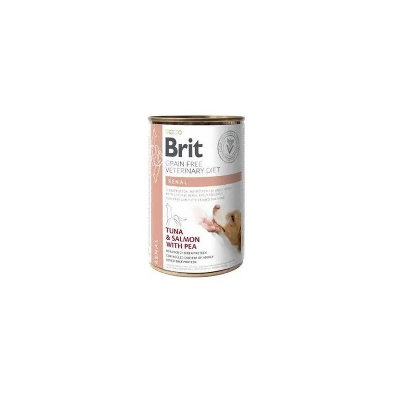 Brit Veterinary Diets GF dog Renal 400 g konzerva
