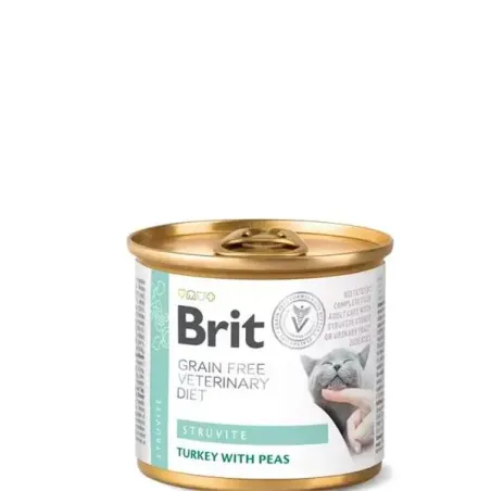 Brit Veterinary Diets GF cat Struvite 200 g konzerva