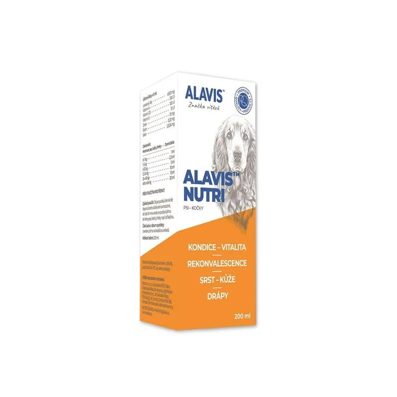 ALAVIS Nutri 200 ml ( lososový olej )