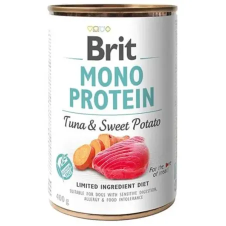 Brit Mono Protein Tuna & Sweet Potato 400 g konzerva