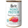 Brit Mono Protein Tuna & Sweet Potato 400 g konzerva