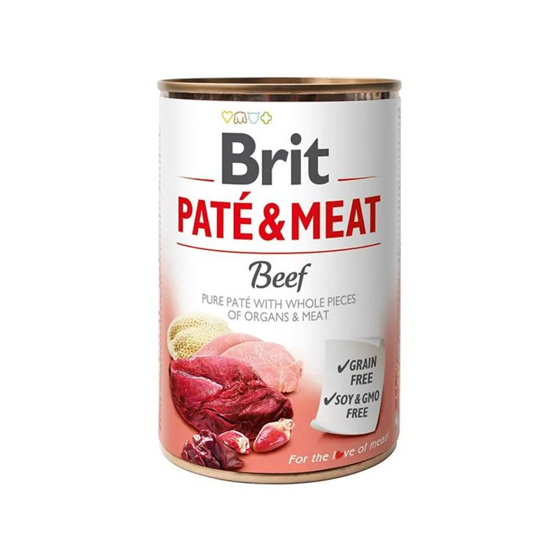 Brit Paté & Meat Beef 400 g konzerva