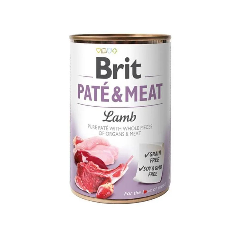 Brit Paté & Meat Lamb 400 g konzerva