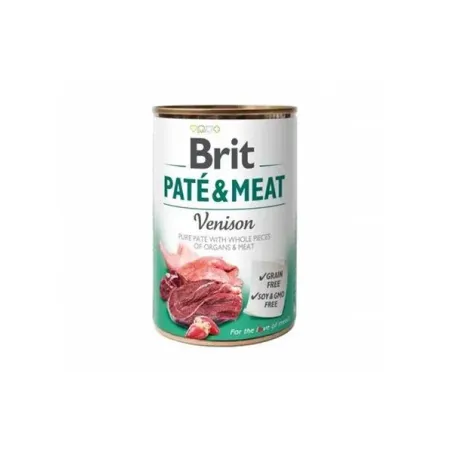 Brit Paté & Meat Venison 400 g konzerva