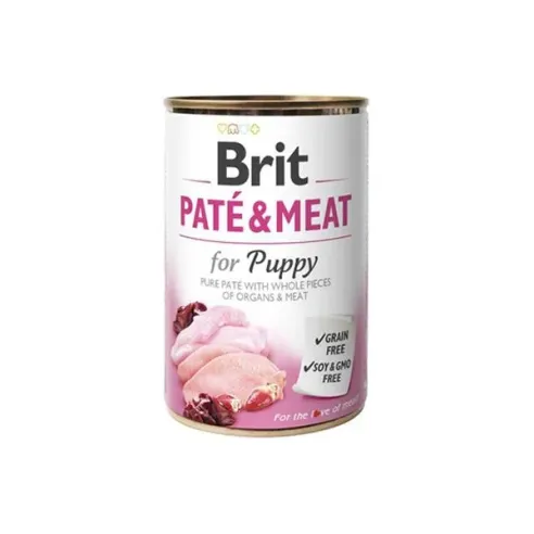 Brit Paté & Meat Puppy 400 g konzerva