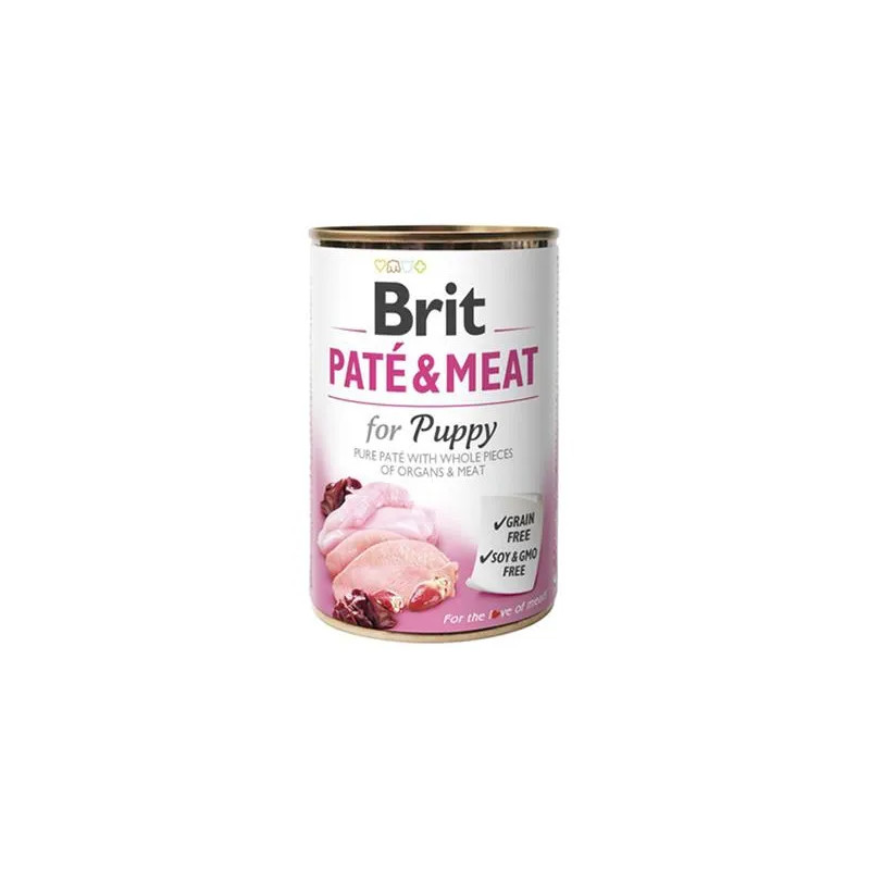 Brit Paté & Meat Puppy 400 g konzerva