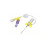 Kanyla i.v. SafeVet Combi KRUUSE, 0,7 x 19 mm (24G x 3/4"), žltá