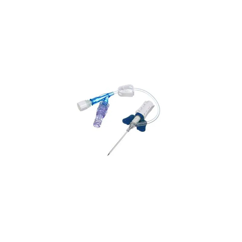 Kanyla i.v. SafeVet Combi KRUUSE, 0,9 x 25 mm (22G x 1"), modrá