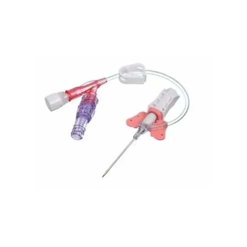 Kanyla i.v. SafeVet Combi KRUUSE, 1,1 x 32 mm (20G x 11/4"), ružová