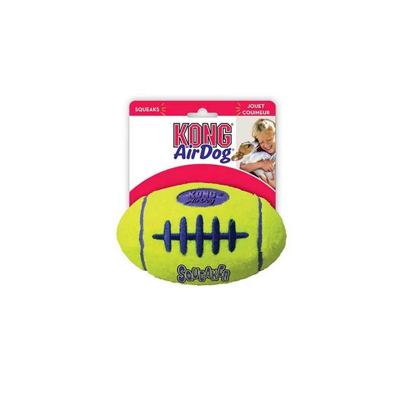 Hračka Kong Dog Airdog Lopta rugby s pískatkom tenis, guma vulkanizovaná, L Hračka Kong Dog Airdog Lopta rugby s pískatkom tenis, guma vulkanizovaná, L