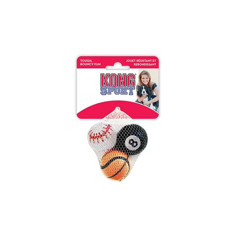 Hračka Kong Dog Sport Lopta malá tenis, guma vulkanizovaná, S (3 ks/bal.)
