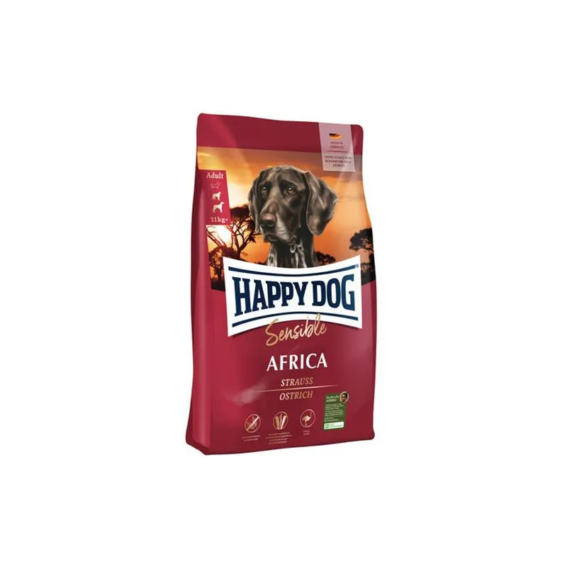 Happy Dog SUPER PREMIUM - Supreme SENSIBLE - Africa pštros a zemiaky 1 kg