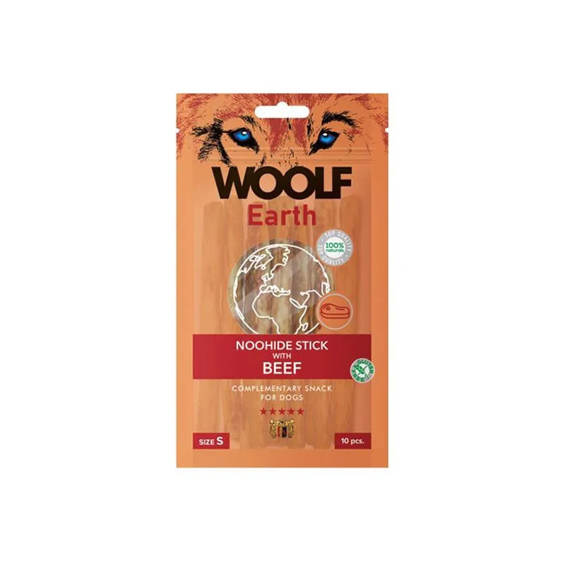 Pamlsok Woolf Dog Earth NOOHIDE S Beef 90 g