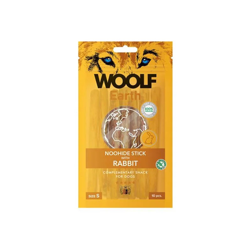 Pamlsok Woolf Dog Earth NOOHIDE S Rabbit 90 g