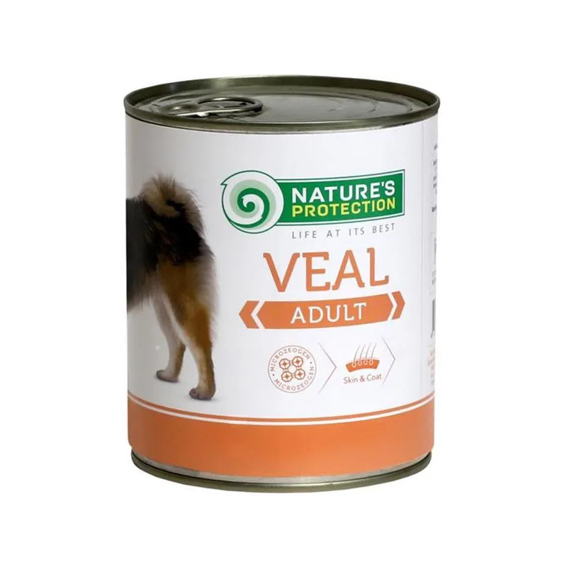 Natures P KONZERVA dog adult veal 800 g