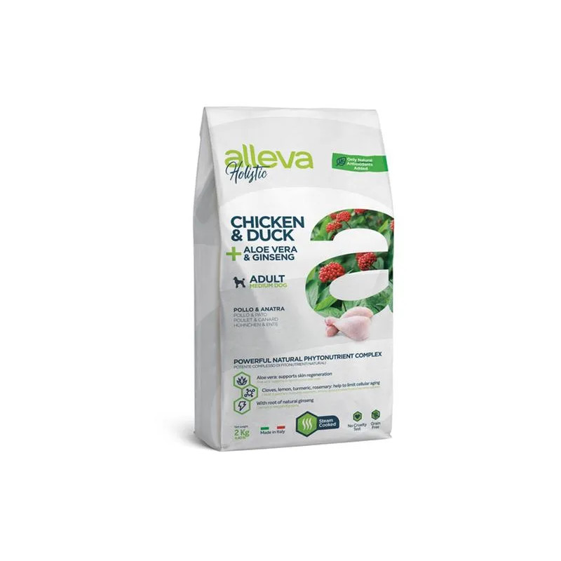 Alleva HOLISTIC dog adult medium chicken & duck 2 kg