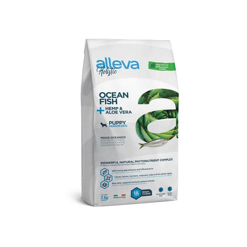 Alleva HOLISTIC dog puppy & junior medium fish 2 kg Alleva HOLISTIC dog puppy & junior medium fish 2 kg