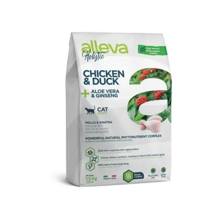 Alleva HOLISTIC cat adult chicken & duck 1,5 kg