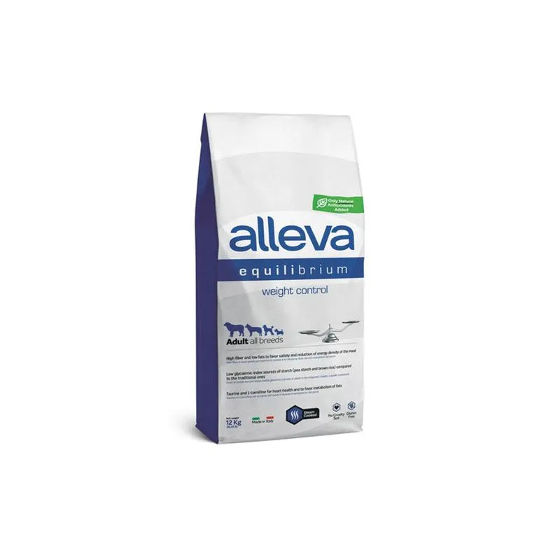Alleva SP EQUILIBRIUM dog adult weight controll all breed chicken & ocean fish 12 kg