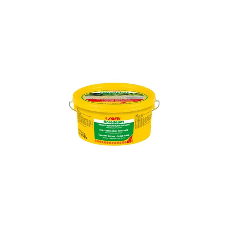 Sera Floredepot dnový substrát 2,4 kg
