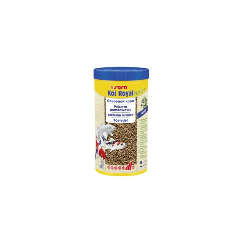 Sera Koi Royal Natural mini krmivo pre malé Koi 1000 ml