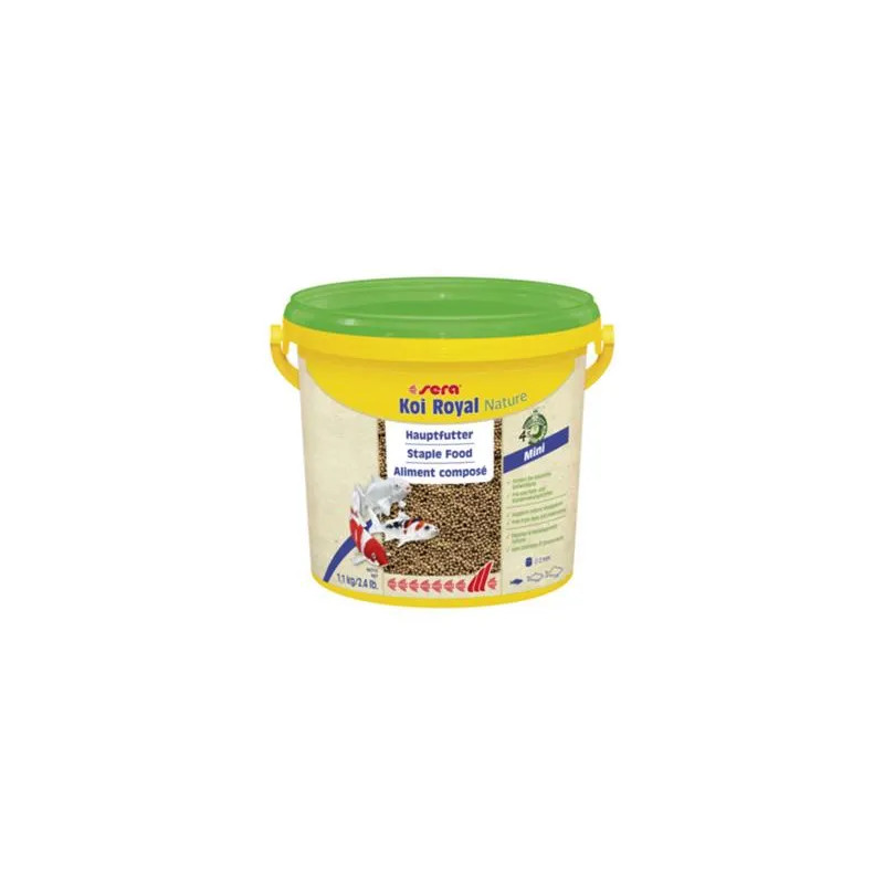 Sera Koi Royal Natural mini krmivo pre malé Koi 3800 ml Sera Koi Royal Natural mini krmivo pre malé Koi 3800 ml