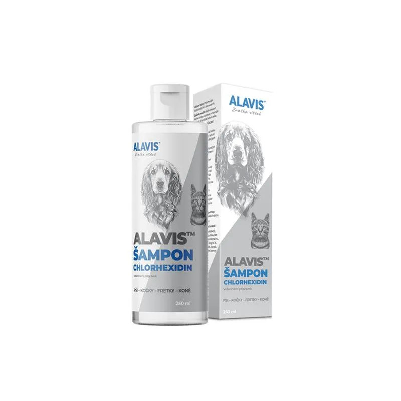 ALAVIS Šampón chlorhexidin 250 ml ALAVIS Šampón chlorhexidin 250 ml