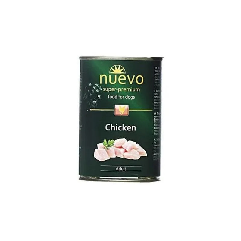 NUEVO dog Adult Chicken bal. 6 x 400 g konzerva NUEVO dog Adult Chicken bal. 6 x 400 g konzerva