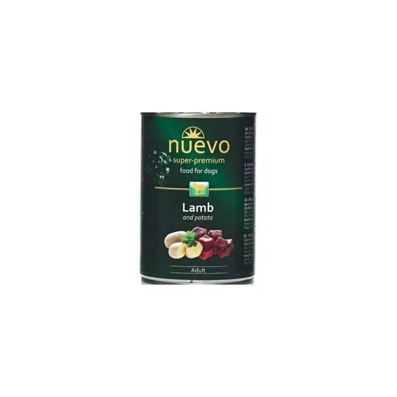 NUEVO dog Adult Lamb & Potato bal. 6 x 400 g konzerva