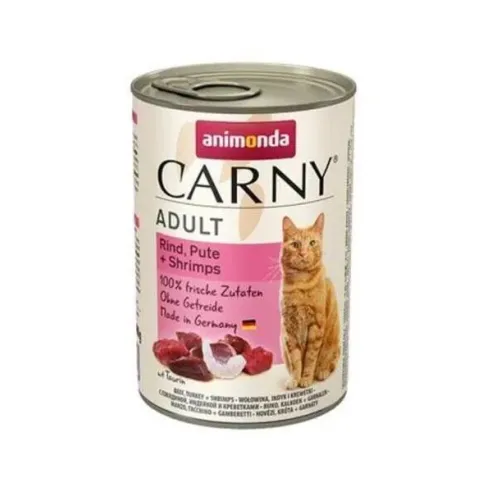 Animonda CARNY® cat Adult hovädzie,morka a krevety bal. 6 x 400 g konzerva