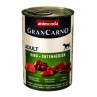 Animonda GRANCARNO® dog adult hovädzie a kačacie srdiečka bal. 6 x 400g konzerva