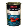Animonda GRANCARNO® dog adult hovädzie,losos,špenát bal. 6 x 400g konzerva