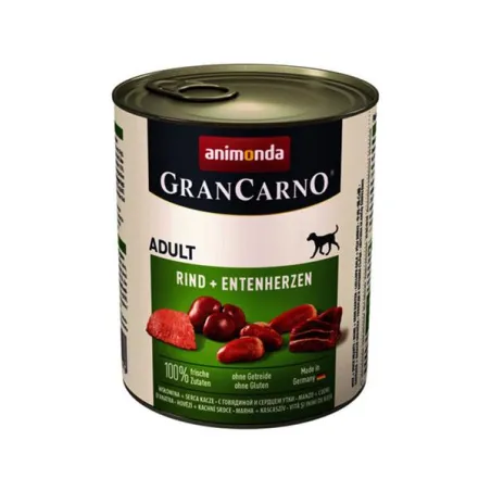 Animonda GRANCARNO® dog adult hovädzie a kačacie srdiečka bal. 6 x 800g konzerva