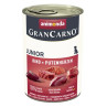 Animonda GRANCARNO® dog junior hovädzie a morčacie srdiečka bal. 6 x 400g konzerva