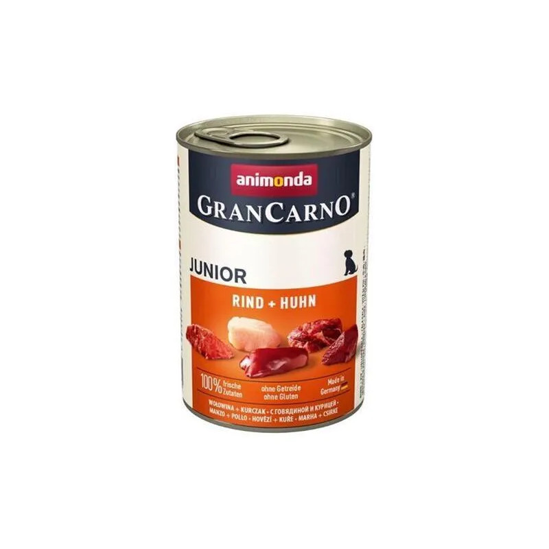 Animonda GRANCARNO® dog junior hovädzie a kura bal. 6 x 400g konzerva Animonda GRANCARNO® dog junior hovädzie a kura bal. 6 x 400g konzerva