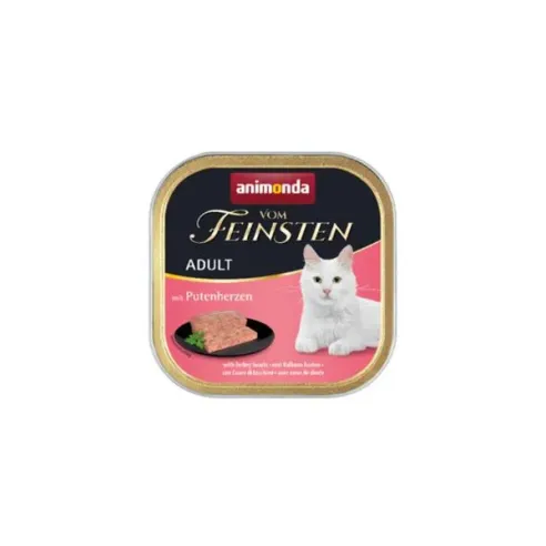 Animonda Vom Feinsten cat CLASSIC hovädzie a morčacie srdiečka bal. 16 x 100 g