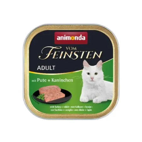 Animonda Vom Feinsten cat CLASSIC morka a králik bal. 16 x 100 g