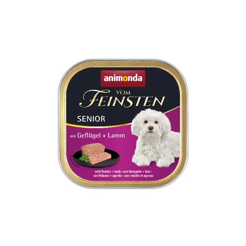 Animonda Vom Feinsten dog SENIOR hydina a jahňa bal. 11 x 150 g Animonda Vom Feinsten dog SENIOR hydina a jahňa bal. 11 x 150 g