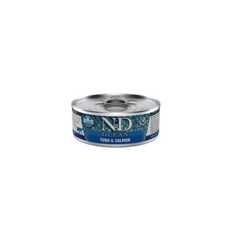 Konzerva N&D cat OCEAN tuna & salmon 70 g
