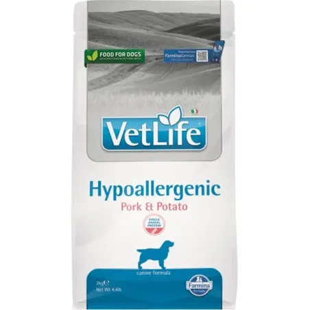 Farmina Vet Life dog hypoallergenic, pork & potato 2 kg