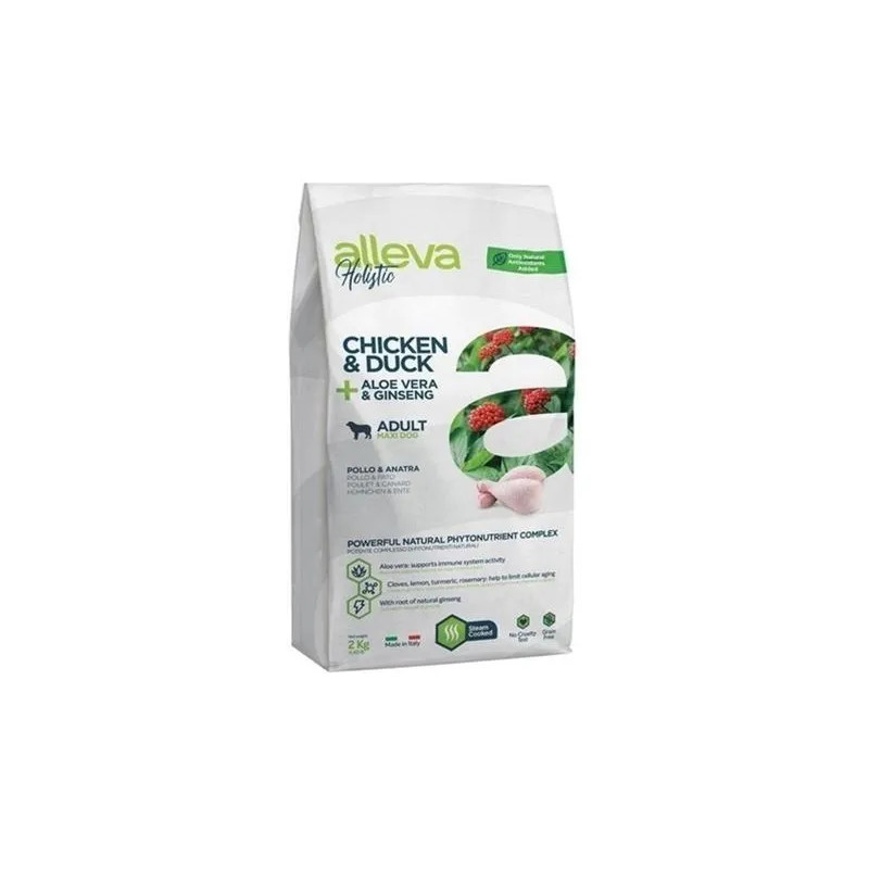 Alleva HOLISTIC dog adult maxi chicken & duck 2 kg