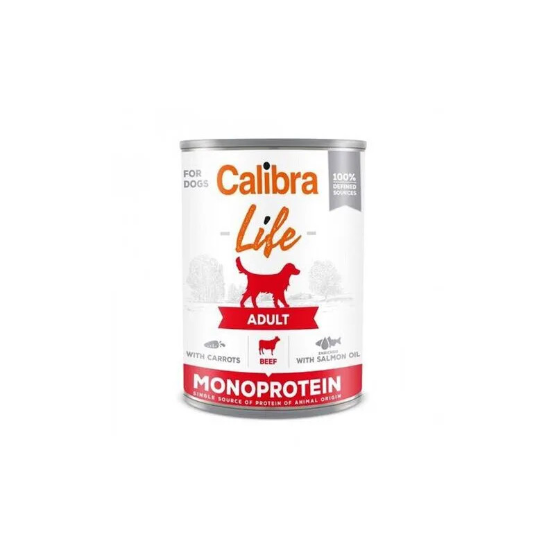 Calibra KONZERVA dog Adult Life Beef & Carrots 6 x 400g