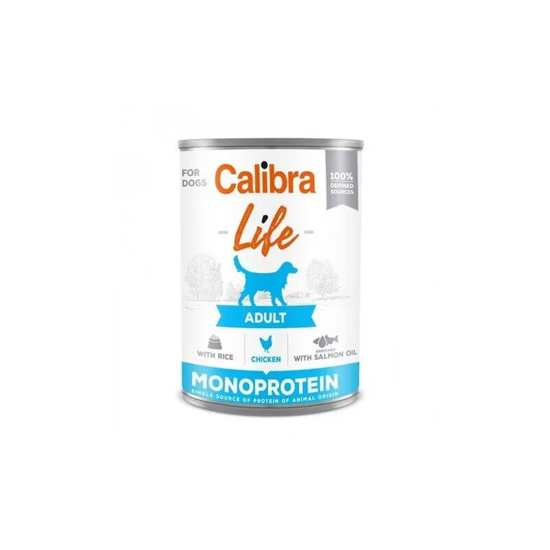 Calibra KONZERVA dog Adult Life Chicken & Rice 6 x 400g