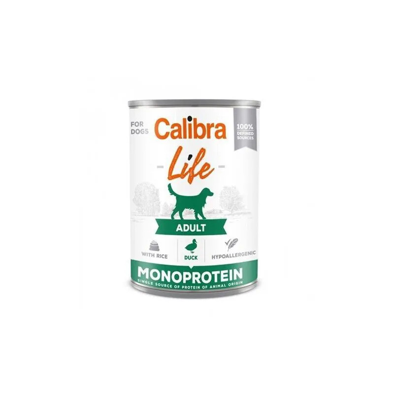 Calibra KONZERVA dog Adult Life Duck & Rice 6 x 400g