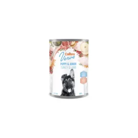 Calibra KONZERVA dog Puppy & Junior Verve Turkey & Lamb 6 x 400g