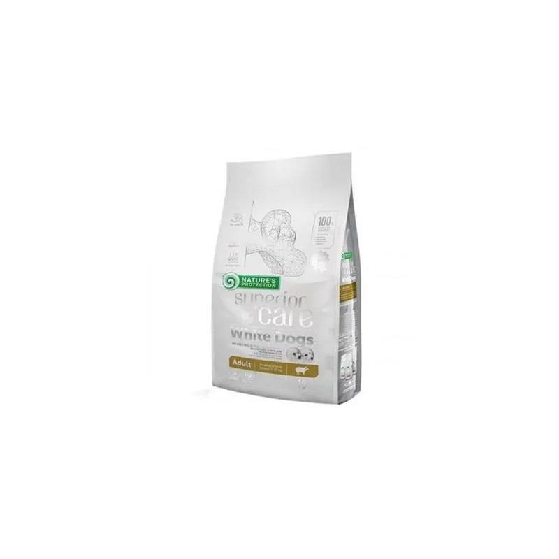 Natures P Superior care white dog adult lamb small&mini 1,5 kg