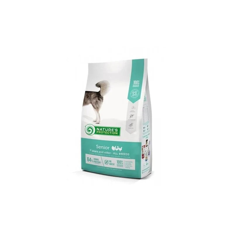 Natures P dog senior all breed poultry 7+ 4 kg